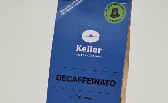 Decaffeinato Kapseln Schachtel mit zehn Stück