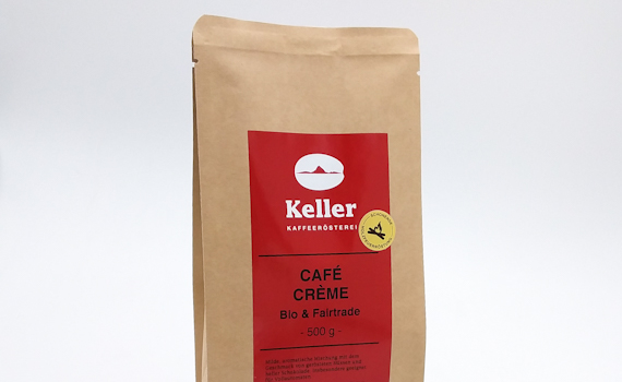 Café Crème Bio & Fairtrade Kaffeebohnen