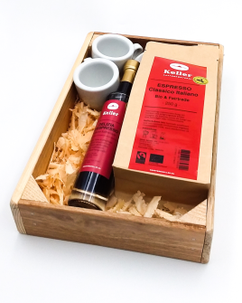 Geschenk-Box mit Bohnenkaffee