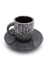 Kaffeetasse mit Griff aus Calanca Gneiss 1