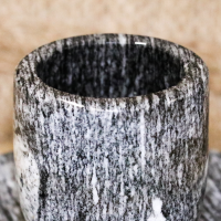 Espressotasse mit Unterteller aus Calanca Gneiss 3